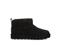 WOMENS SHORTY WIDE WATER RESISTANT FUR BOOT