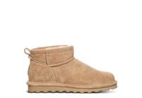 WOMENS SHORTY WIDE WATER RESISTANT FUR BOOT