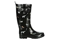 WOMENS CAT AND DOG RAIN BOOT