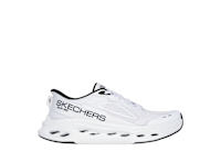 White Skechers Mens Slip-ins Max Cushioning Glide Step Running