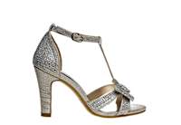 GIRLS LITTLE-BIG KID METALLIC T-STRAP DRESS SANDAL