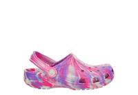 GIRLS TODDLER CLASSIC GLOW MARBLED CLOG