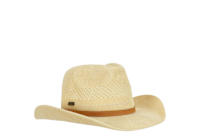 UNISEX PAPERSTRAW WESTERN HAT WITH 3.25 INCH BRIM