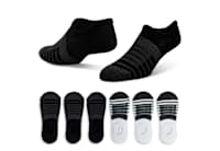 MENS MEDIUM CUSHION LINER SOCKS 6 PAIRS