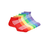 GIRLS SMALL NO SHOW SOCKS 6 PAIRS