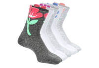 WOMENS TAB QUARTER SOCKS 5 PAIRS