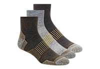 MENS QUARTER SOCKS 3 PAIRS