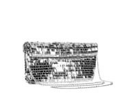 WOMENS DISCO EVENING BAG