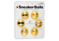 UNISEX EMOJI SNEAKER BALLS 6 PACK