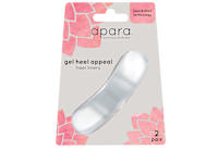 WOMENS 2 PACK GEL HEEL LINER