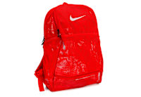 Red Nike Unisex Brasilia Mesh Backpack Rack Room Shoes