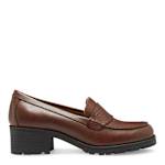 WOMENS NEWBURY LOAFER - BROWN