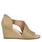 WOMENS ARETHA WEDGE SANDAL - TAUPE