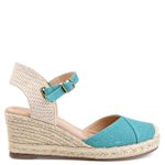 WOMENS ASHLYN WEDGE SANDAL - TEAL