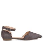 WOMENS LANA FLAT - GREY