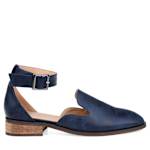 WOMENS LORETA FLAT - NAVY