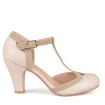 WOMENS OLINA WIDE PUMP - NUDE