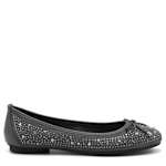 WOMENS CATHI FLAT - PEWTER