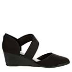 WOMENS TRALLIE WEDGE - BLACK