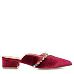 WOMENS JEWEL FLAT - WINE