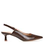 WOMENS PAULINA PUMP - BROWN