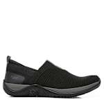 WOMENS ECHO KNIT SLIP ON SNEAKER - BLACK