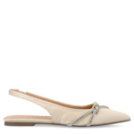 WOMENS REBBEL FLAT - CHAMPAGNE