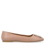 WOMENS ZIMIA FLAT - TAN