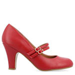 WOMENS WINDY WIDE PUMP - RED