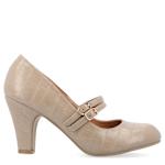 WOMENS WINDY WIDE PUMP - TAUPE