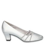 WOMENS CRISTINY PUMP - SILVER