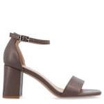 WOMENS VALENNCIA NARROW SANDAL - BROWN