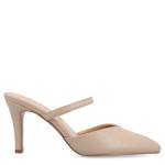 WOMENS YVON NARROW MULE PUMP - BEIGE