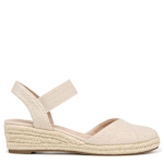 WOMENS KIMMIE WEDGE SANDAL - BEIGE