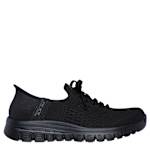 WOMENS SLIP-INS GRACEFUL FIRST BLUSH SNEAKER - BLACK