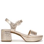 WOMENS RHYTHMN PLATFORM SANDAL - GOLD