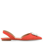 WOMENS HANNAE WIDE FLAT - ORANGE