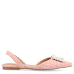 WOMENS HANNAE WIDE FLAT - PINK