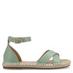 WOMENS LYDDIA ESPADRILLE SANDAL - GREEN