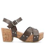 WOMENS VALENTINA SANDAL - BROWN