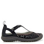 WOMENS DAFFODIL FLAT - BLACK