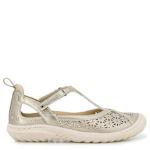 WOMENS DAFFODIL FLAT - SILVER