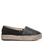 WOMENS MACCHIATO ESPADRILLE SNEAKER - BLACK