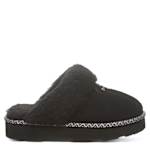 WOMENS LOKI PLATFORM LO DECO SLIPPER - BLACK