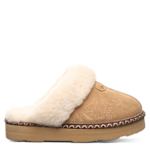 WOMENS LOKI PLATFORM LO DECO SLIPPER - COFFEE