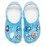 CROCS UNISEX SMURFS CLASSIC CLOG - WHITE