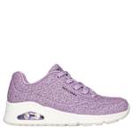 WOMENS UNO GLITTER BOMB SNEAKER - PURPLE