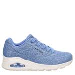 WOMENS UNO GLITTER BOMB SNEAKER - BLUE
