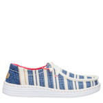WOMENS WENDY ESPADRILLE STRIPES SLIP ON SNEAKER