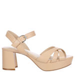 WOMENS VERONIKA PLATFORM SANDAL - NUDE